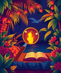 Magnifier Glass Paint Numbers