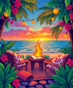 Tropical Correspondence Paint Numbers