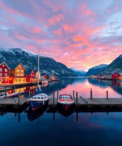 Docks Dusk Paint Numbers