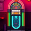Vintage Jukebox Paint Numbers