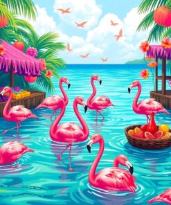 Floating Offerings Paint Numbers