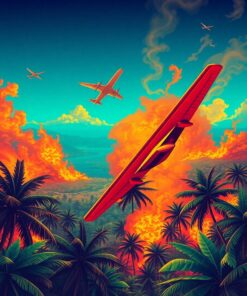 Fiery Tropics Paint Numbers