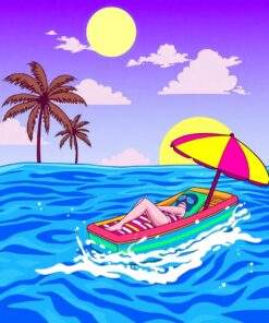 Vacation Mix Paint Numbers