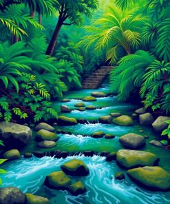 Jungle Creek Paint Numbers