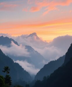 Tropical Peaks Paint Numbers