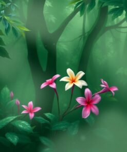 Rainforest Bloom Paint Numbers