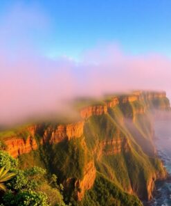 Tropical Cliffside Paint Numbers