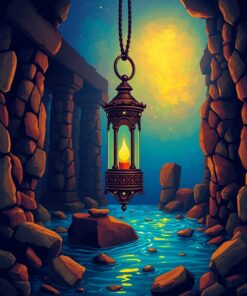 Sea Lantern Paint Numbers