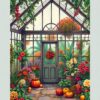 Botanical Glasshouse Paint Numbers