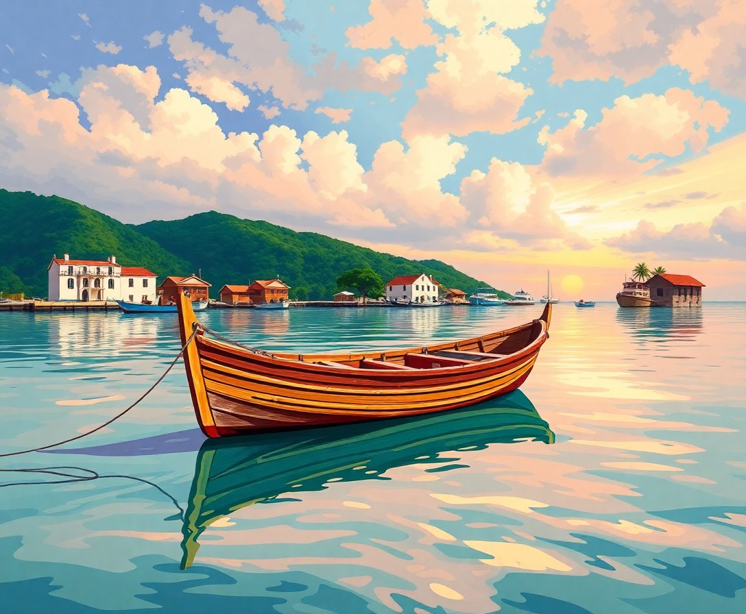 forgotten-caribbean-port-rowboat-paint-by-numbers-kit