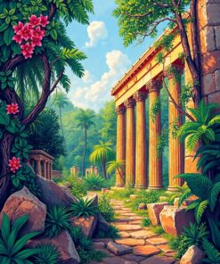 Jungle Fresco Paint Numbers