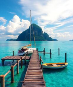 Catamaran Pier Paint Numbers