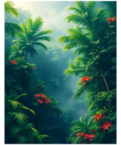 Jungle Dome Paint Numbers