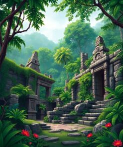 Stone Ruins Paint Numbers