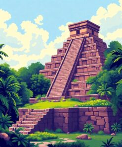 Jungle Ruins Paint Numbers