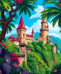 Castle Ascent Paint Numbers