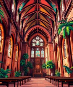 Church Nave Paint Numbers