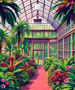 Tropical Conservatory Paint Numbers