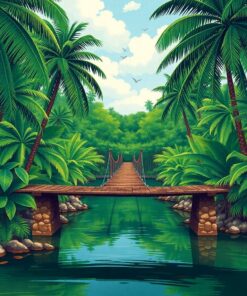 Tropical Crossing Paint Numbers