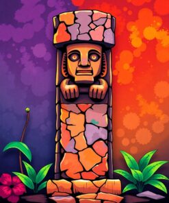 Stone Stela Paint Numbers