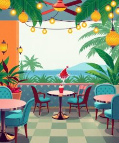 Dessert Lounge Paint Numbers