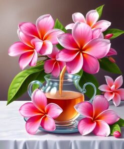 Tea Pour Paint Numbers