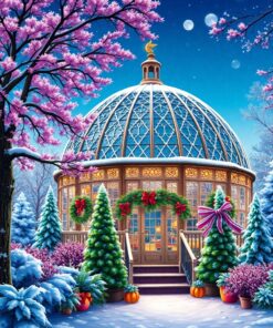 Tropical Dome Paint Numbers