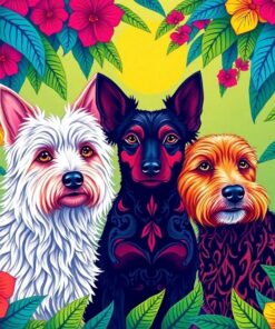 Tropical Canopy Paint Numbers