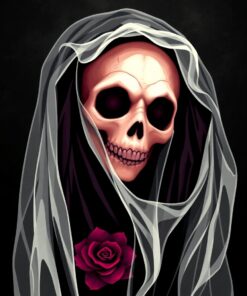 Ghost Veil Paint Numbers