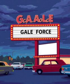 Cinema Marquee Paint Numbers