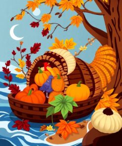 Wind Cornucopia Paint Numbers