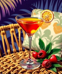 Martini Rattan Paint Numbers