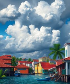 Storm Clouds Paint Numbers