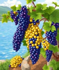 Seaside Grapes Paint Numbers
