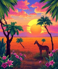 Tropical Wisdom Paint Numbers