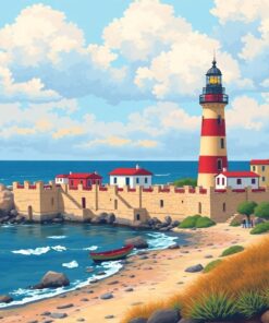 Gazing From Antique Beacons Paint By Numbers