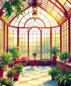 Vintage Glass Paint Numbers