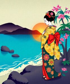 Tropical Shores Paint Numbers