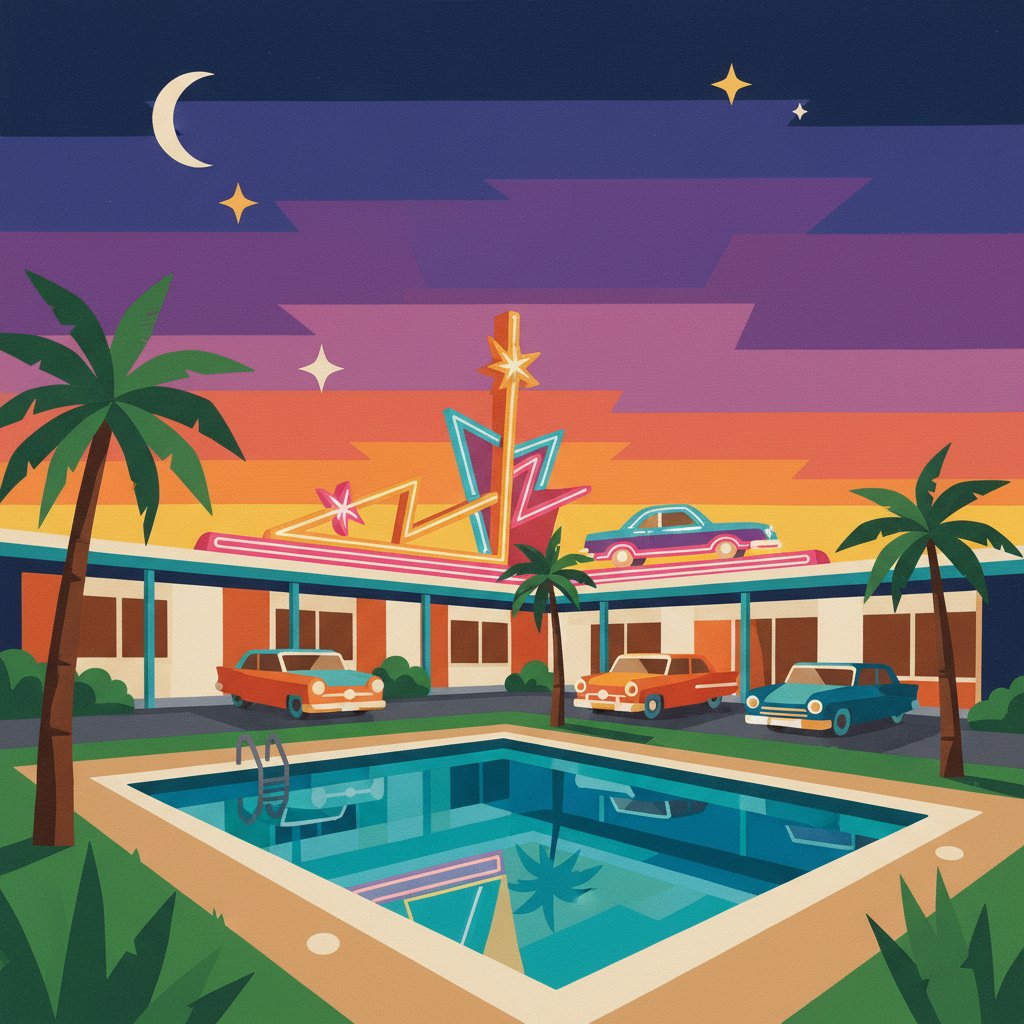 geometric-motor-lodge-oasis-paint-by-numbers-vintage-neon-art