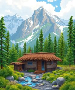 Valley Outpost Paint Numbers