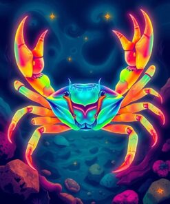 Neon Tide Paint Numbers