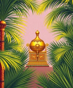 Among Palms Paint Numbers