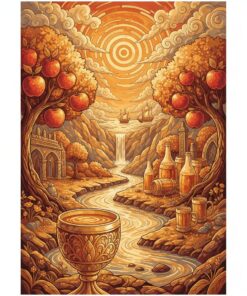 Gilded Island Holiday Cider Paint By Numbers