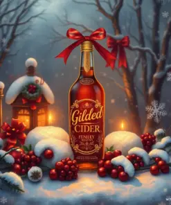 Gilded Island Holiday Cider Paint By Numbers