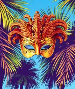 Under Palms Paint Numbers