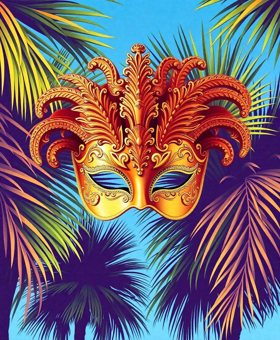 Under Palms Paint Numbers Under Palms Paint Numbers