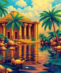 Tropical Waters Paint Numbers