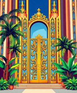 Tower Doors Paint Numbers