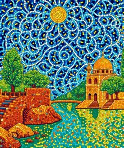 Island Mosaic Paint Numbers