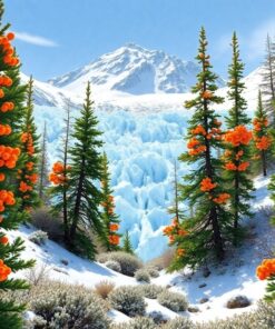 Through Acacia Paint Numbers